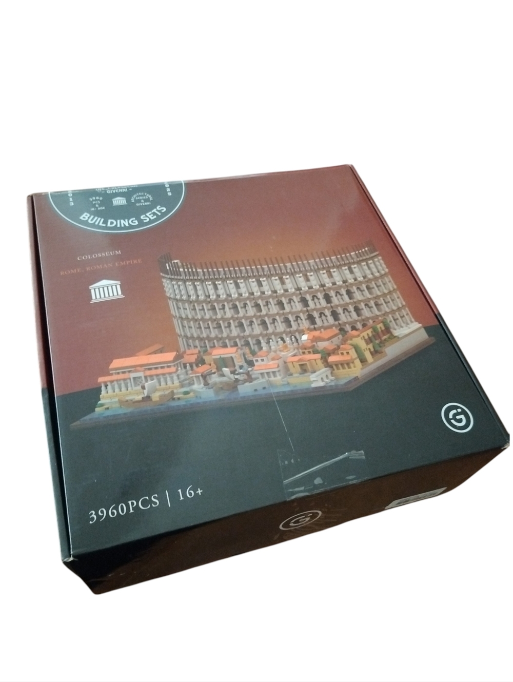 Ancient Roman Colosseum Brick Building Set Collectible DIY Landmarks 3960 Pcs - Picture 3 of 16
